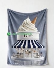 Dior Throw Blankets